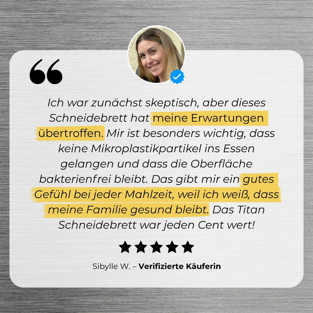 eterneTi™ 100% Titan Schneidebrett